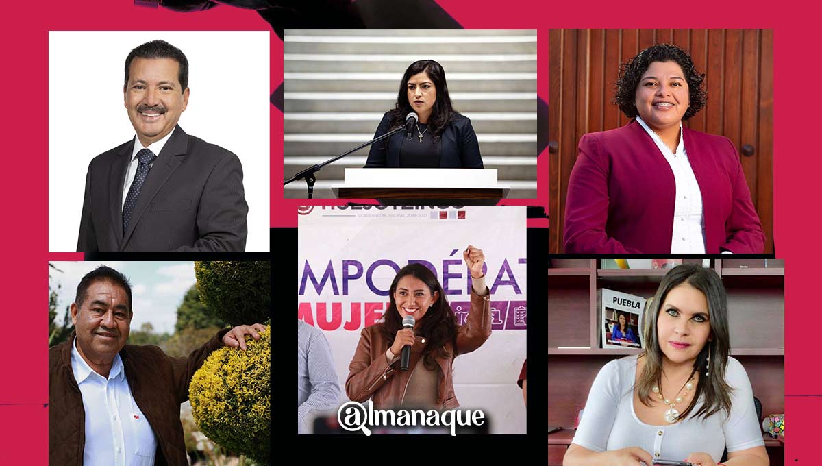 Estos alcaldes de Morena quieren reelegirse en Puebla ¿votarías por ellos? 8 alcaldes morena puebla releccion