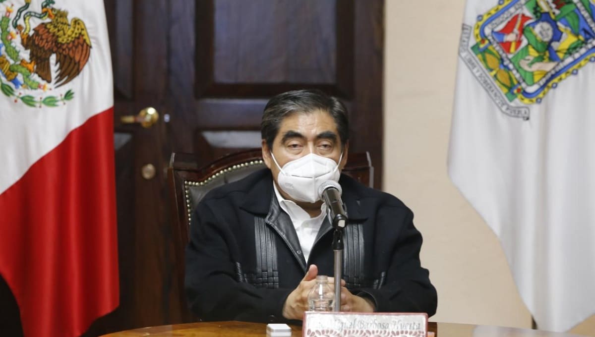 Aunque la federación regresó a Puebla a color naranja, se mantienen restricciones: Barbosa 2 barbosa restricciones covid 1