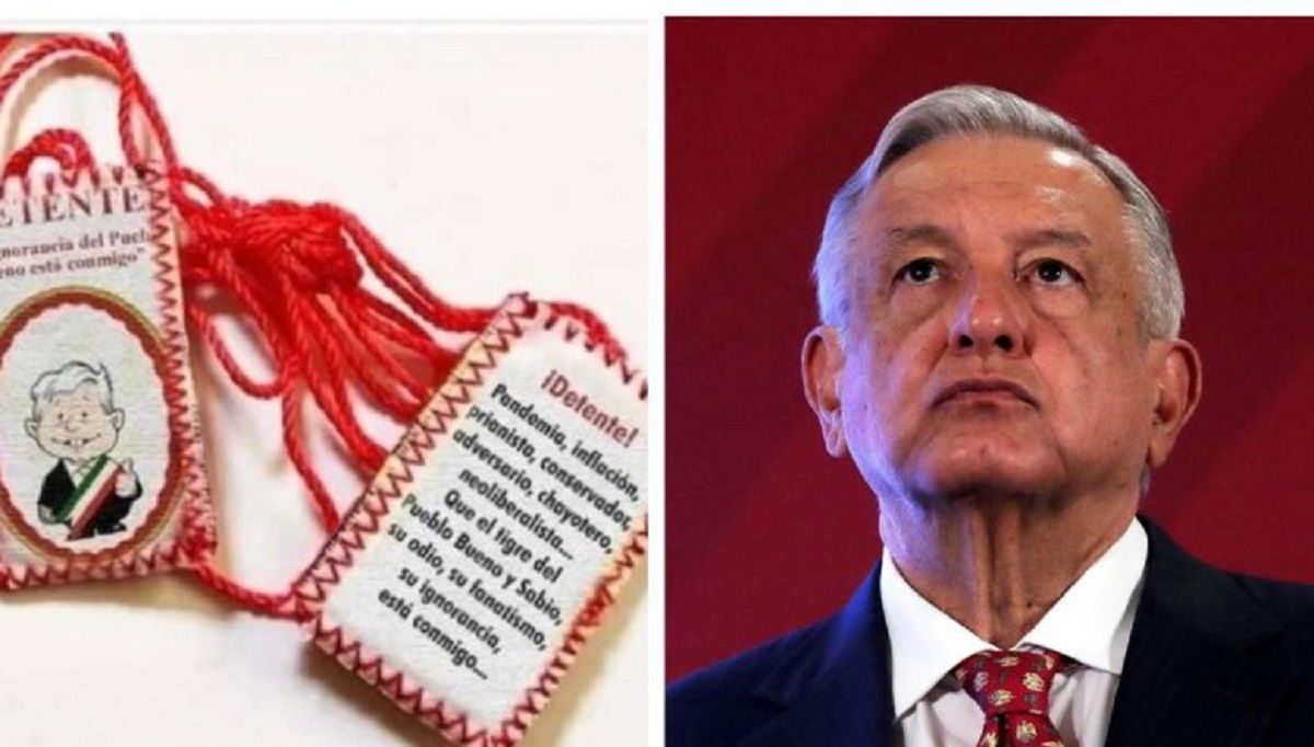 ¡Detente pandemia! Crean amuletos de AMLO para “protegerse” del COVID 1 detente