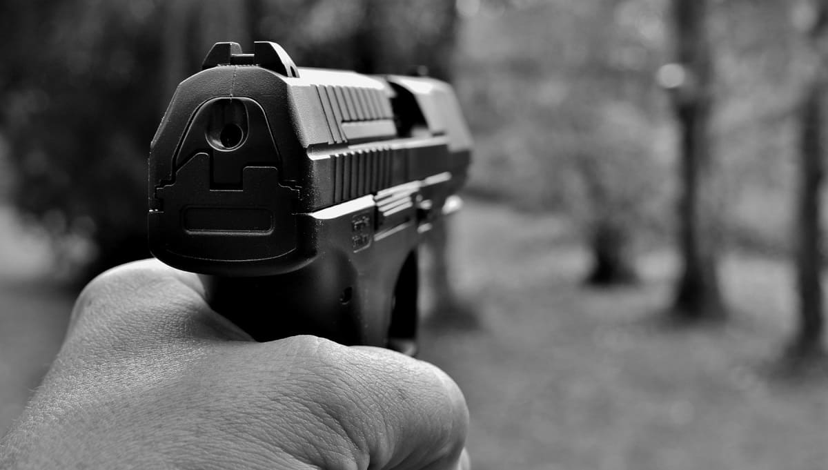 Maestro mata dispara y mata a ladrón que entró a su robar a su casa en Argentina 2 disparos 1