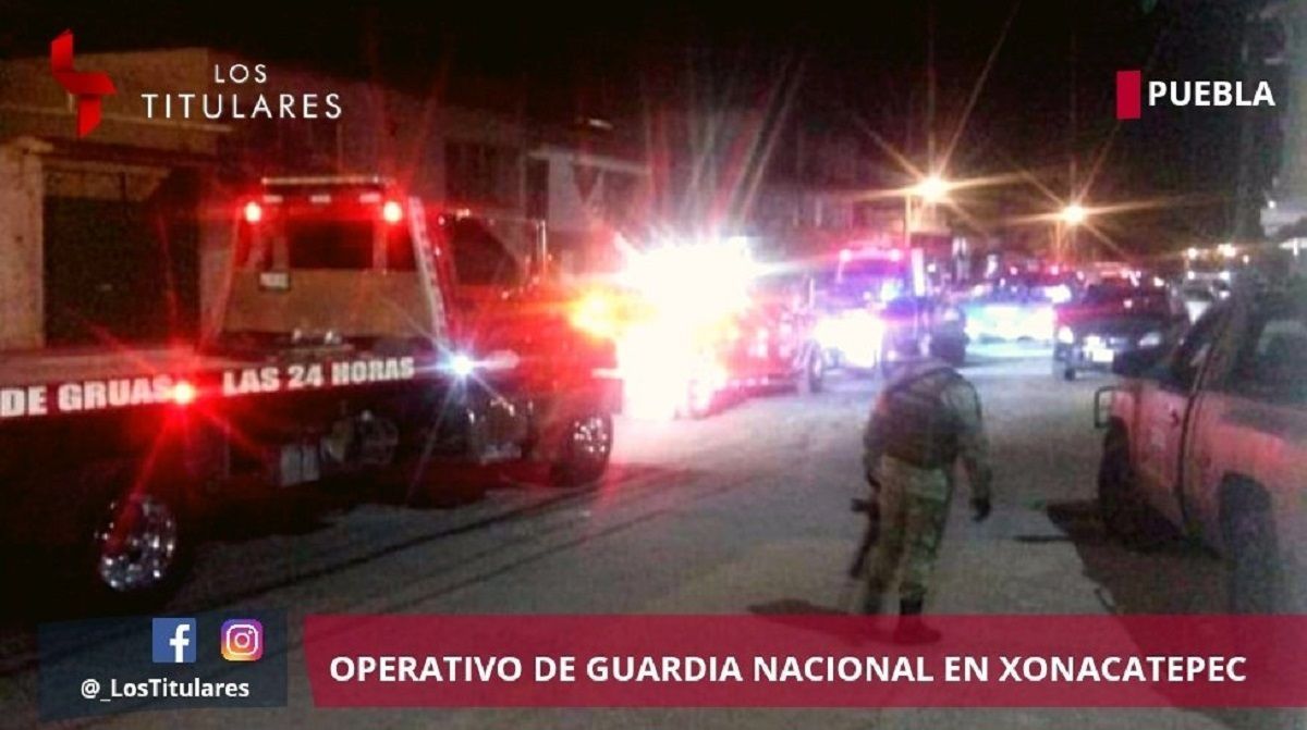Hacen operativo contra huachigaseros en Xonacatepec; aseguran cuatro pipas 1 guardia nacional