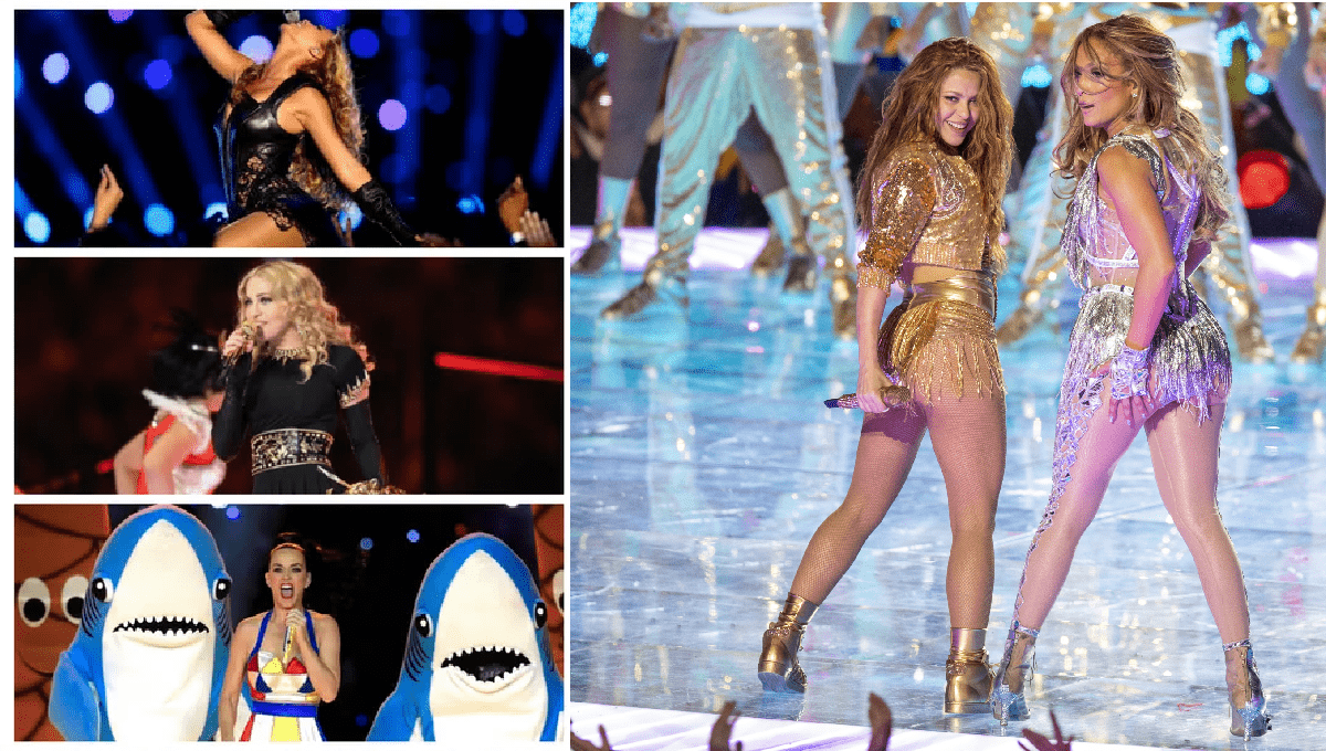 El medio tiempo del Super Bowl es de las mujeres ¡Estos son los mejores espectáculos! 2 halftime