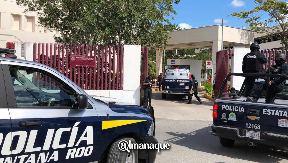 FOTOS/VIDEO Arranca primera audiencia de Mario Marín en juzgados de Cancún 4 mario marin procesado poder judicial
