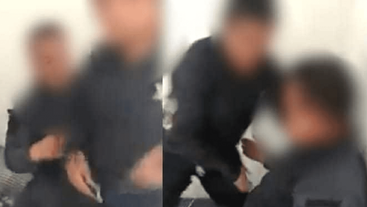 Dan de baja a policías de Tlaxcala por VIDEO "sexual" en horario laboral 2 polis 1