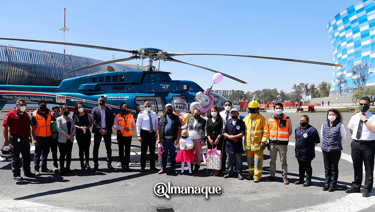 Hannia de 5 años cumple su sueño de volar en helicóptero en Puebla 8 portada hannia