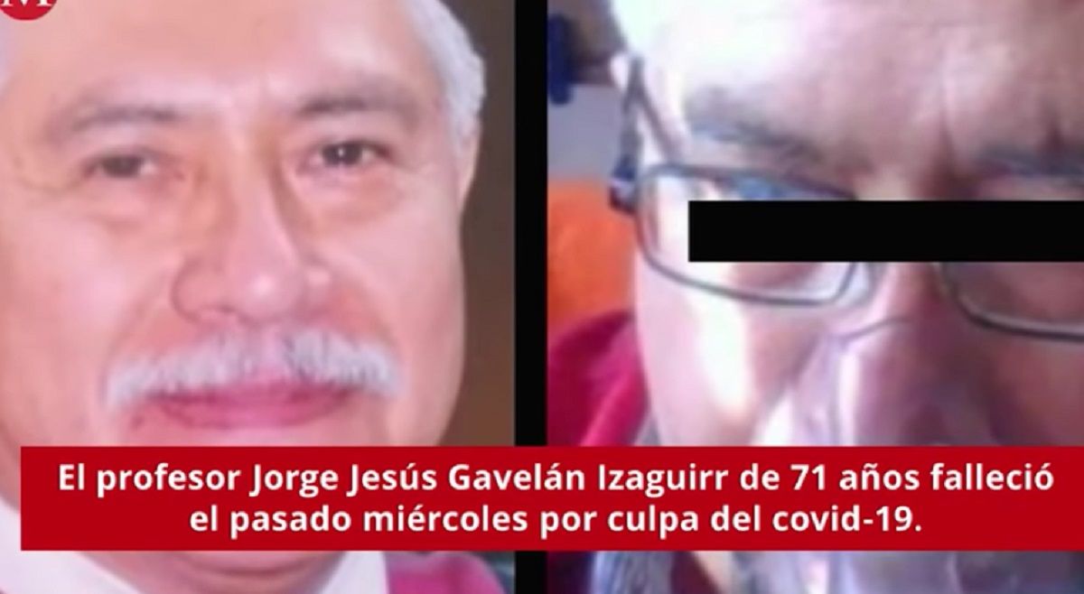 "Quiero continuar": profesor que daba clases con tanque de oxígeno muere por covid-19 2 profe