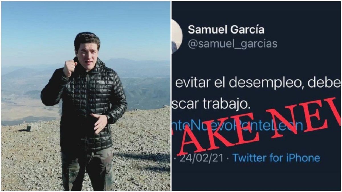 "Para evitar el desempleo debes salir a buscar trabajo": Samuel García desmiente tuit 2 samuel garcia