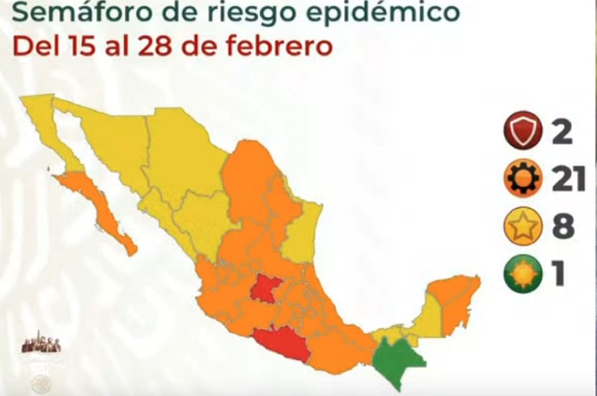 Puebla regresa a semáforo naranja; se mantiene en riesgo alto por COVID 3 semaforo covid 1