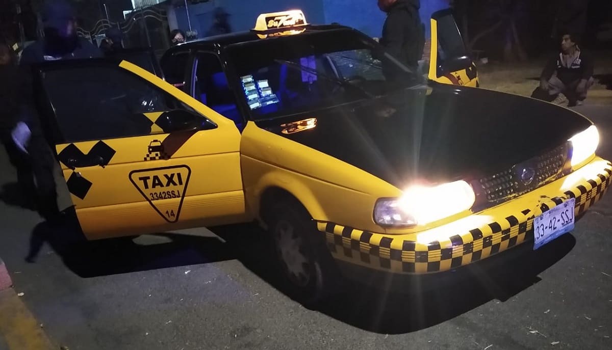 Matan a taxista en aparente asalto en Santa Clara Ocoyucan 2 taxista 1