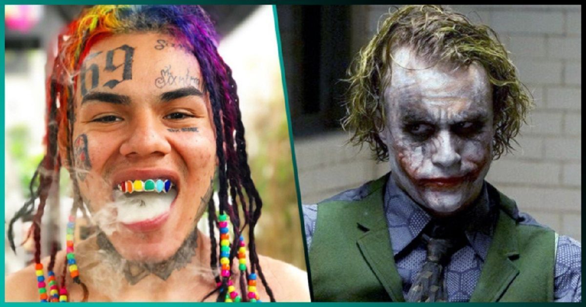 "Prefiero ser un villano": Tekashi 6ix9ine se compara con el Joker 2 tekashi joker 690x362 1