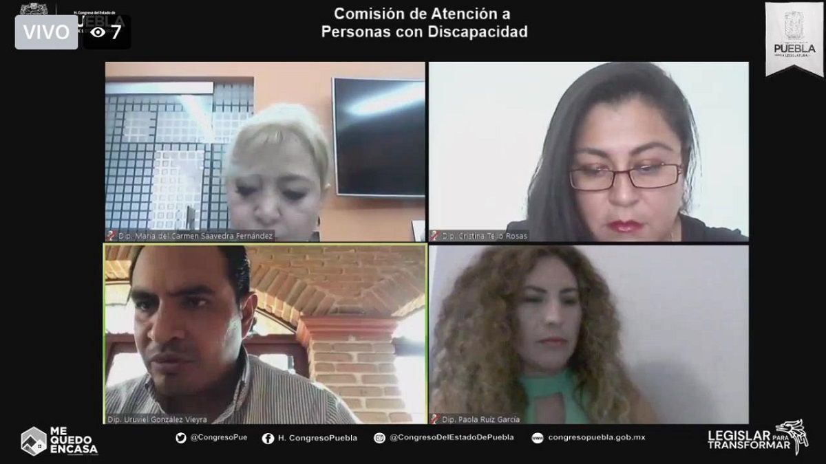 Aprueban en Comisión del Congreso reformas a la Ley para las Personas con Discapacidad del Estado de Puebla 1 1509 2