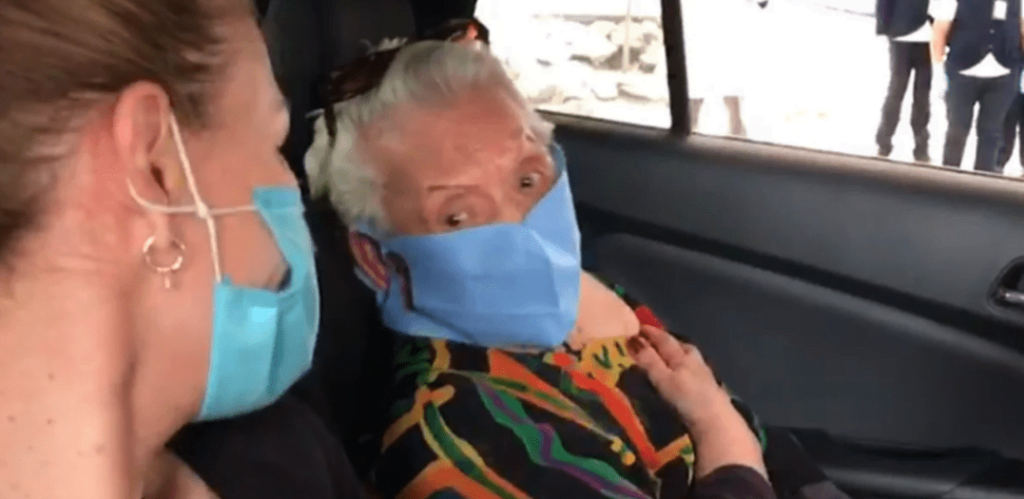 Ana Maria sobreviviente de la gripe Espanola