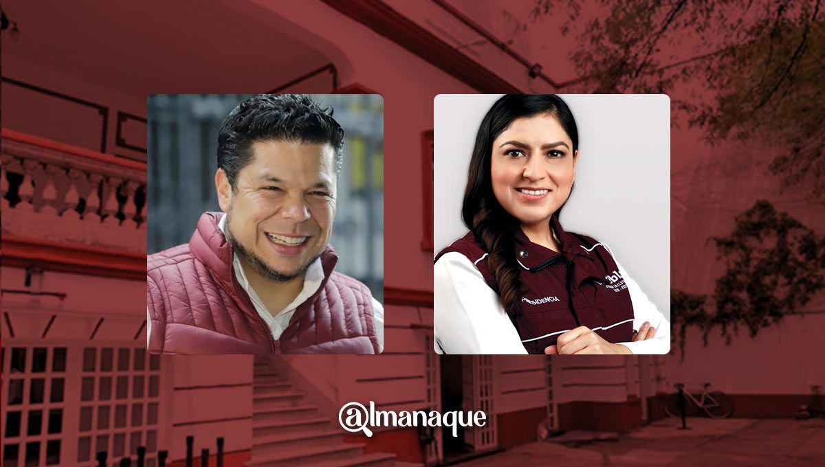 Claudia Rivera y Biestro están en la CDMX a la espera de que Morena defina al candidato a la alcaldía de Puebla 2 Gabriel Biestro Claudia Rivera CDMX candidatura