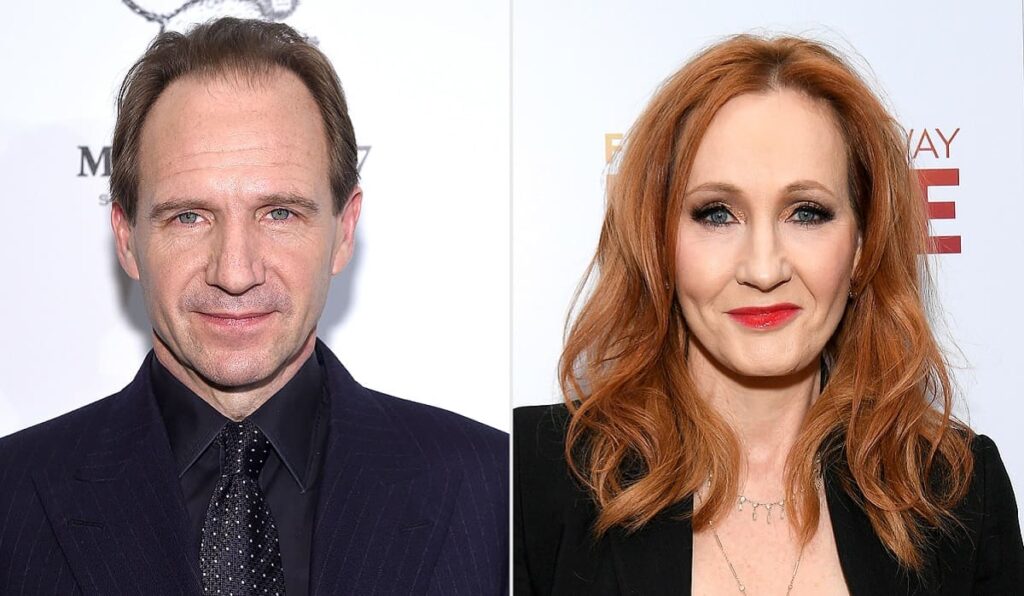Ralph Fiennes J. K. Rowling.. 1
