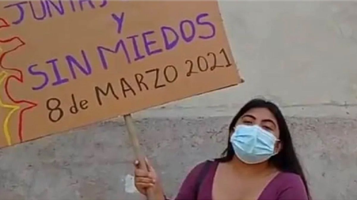 Esta es la verdadera razón por la que Astrid marchó sola el 8M en Veracruz 2 Regina Blandon CMH 1