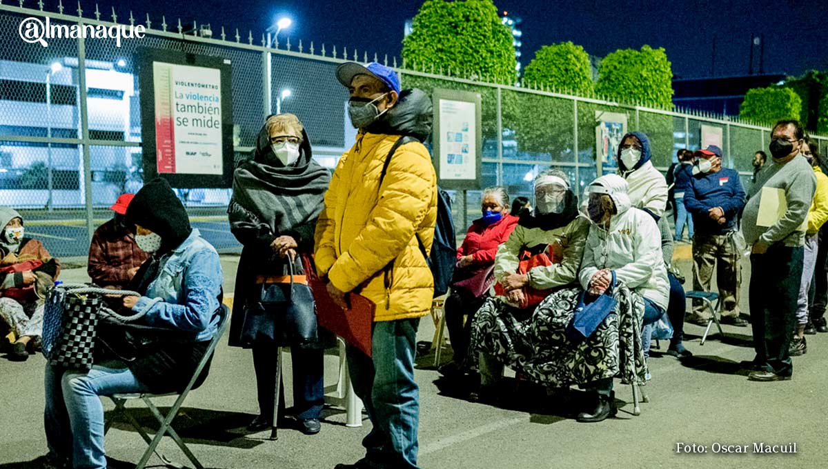 Poblanos piden transporte y apps para los adultos mayores que salgan tarde de la vacuna 1 Vacuna covid Ciudad Universitaria 10