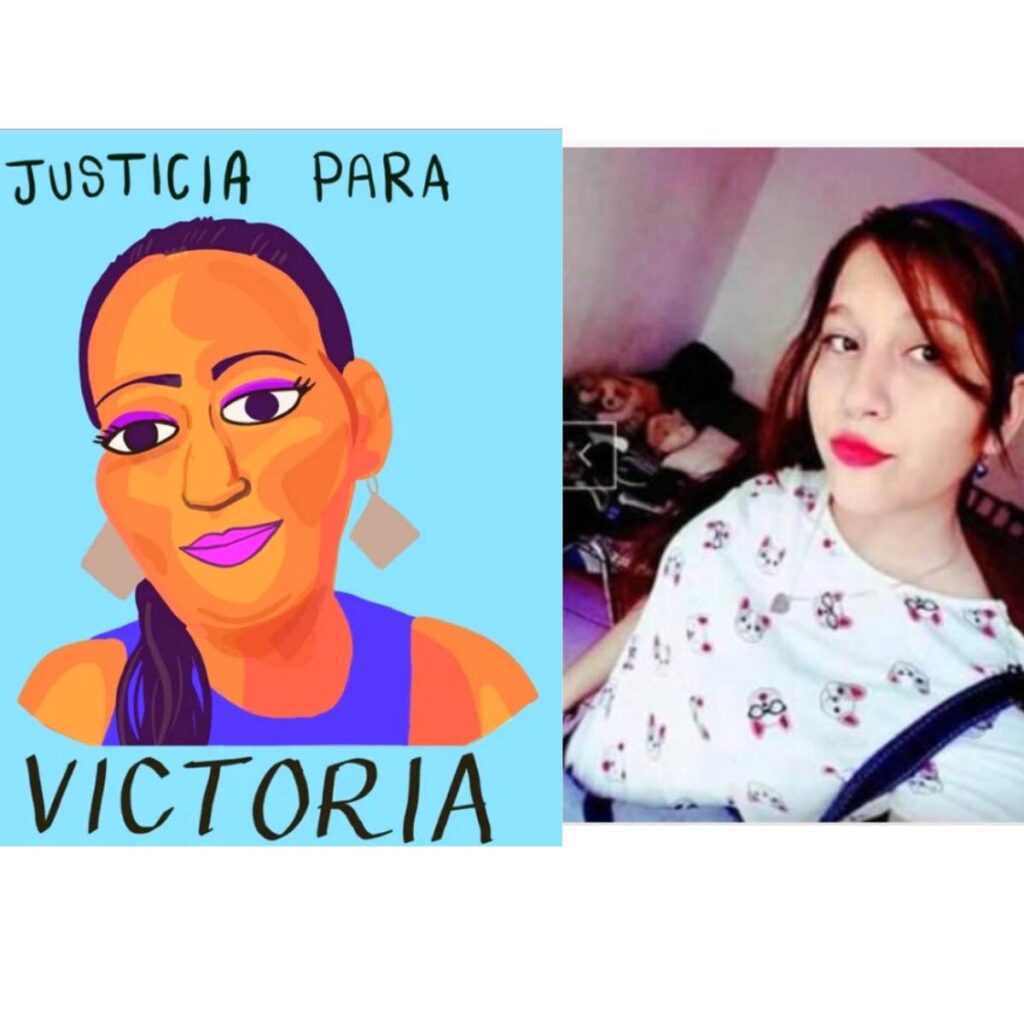 Vctoria y su hija mayor