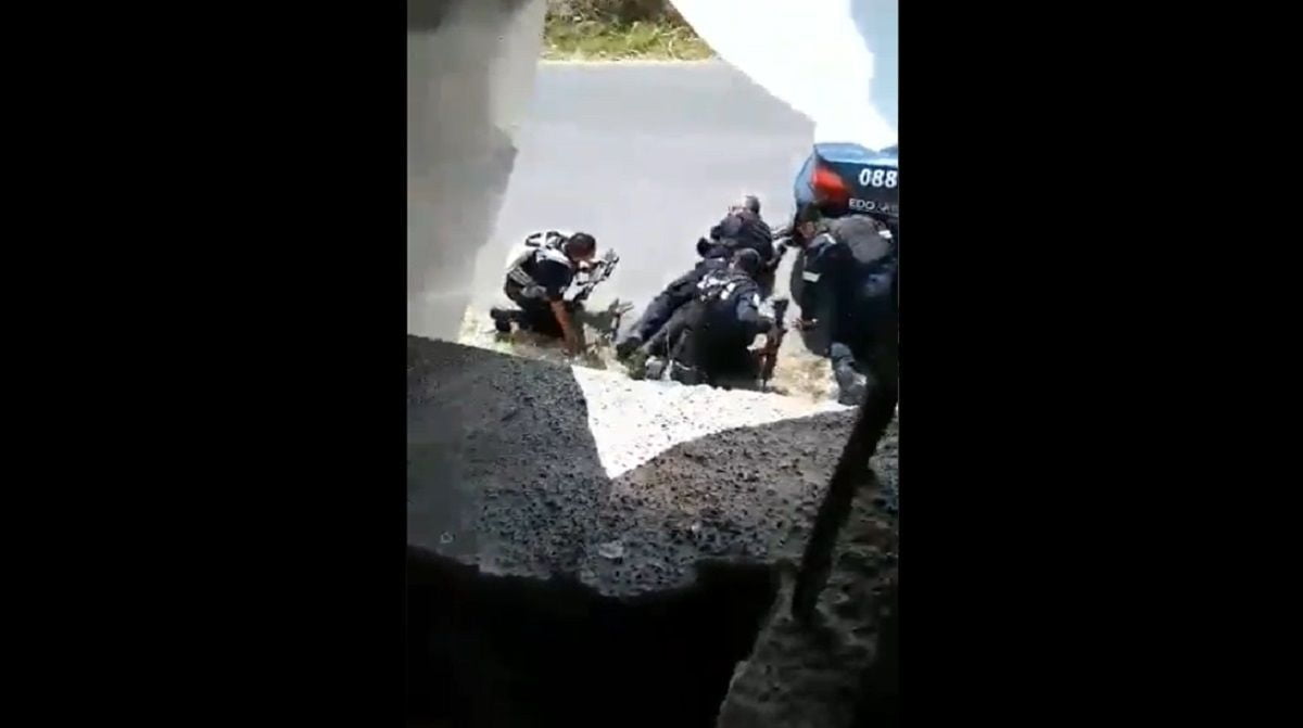 VIDEO: "Nos están disparando", así fueron los últimos minutos de vida de los policías emboscados en Edomex 2 llano grande