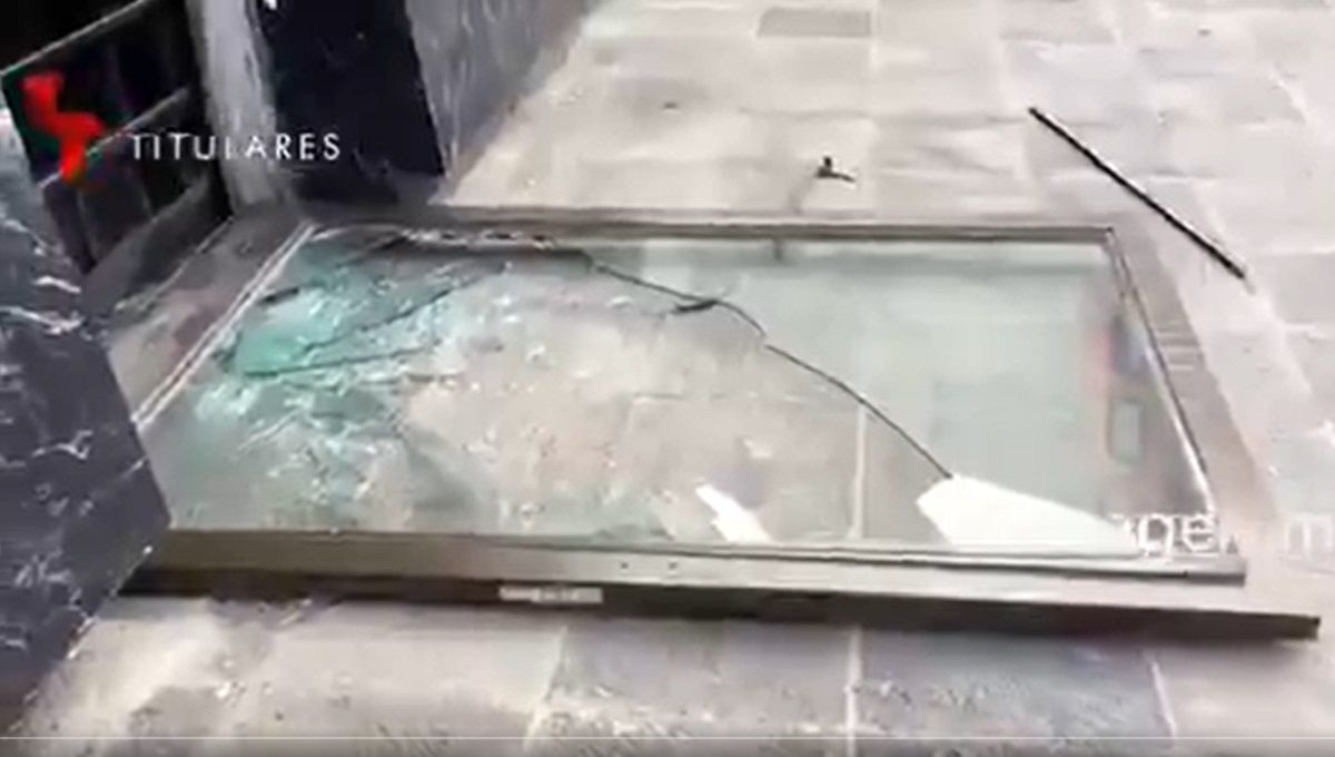 VIDEO: Vandalizan puerta de la Casa de los Hermanos Serdán en Puebla 2 museo