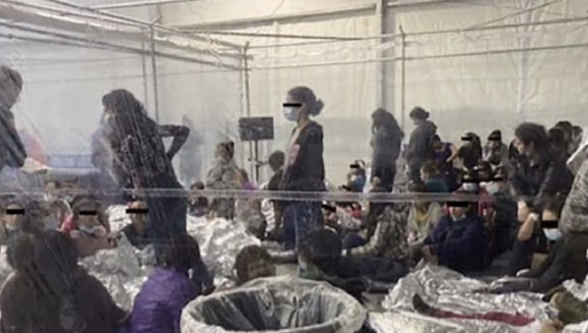 Crisis migratoria: Difunden fotos de niños encerrados en Texas 1 ninos