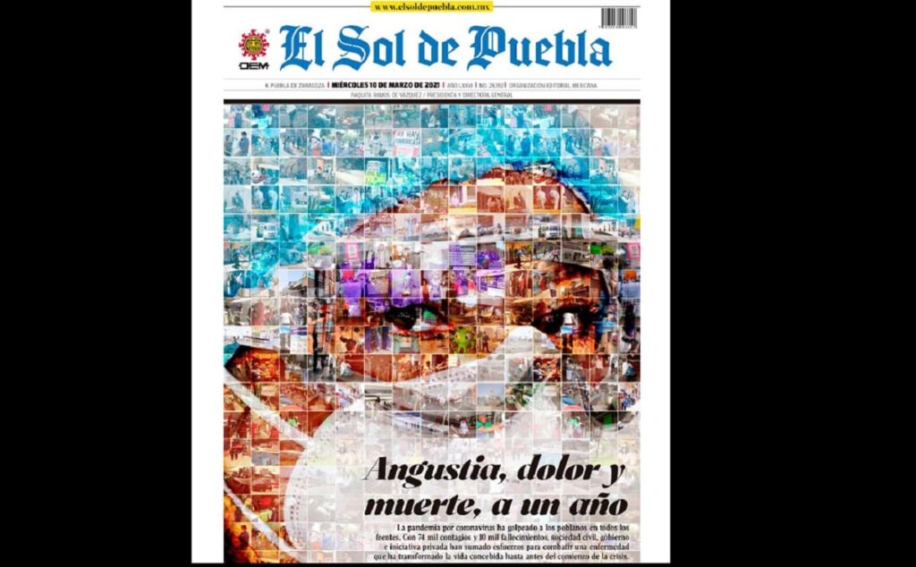 portada el sol de Puebla
