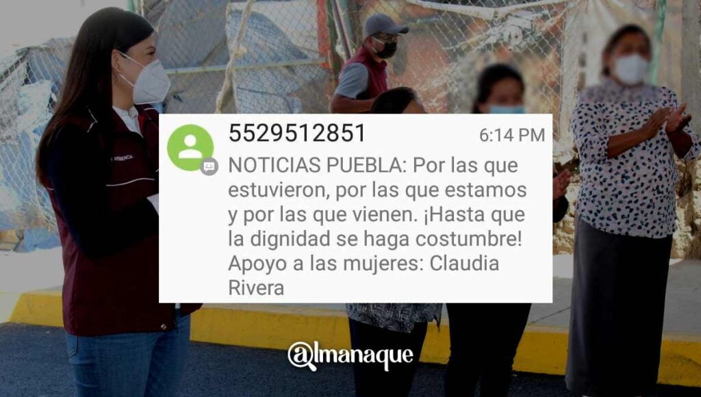 portada Claudia Rivera Mensajes Mujeres