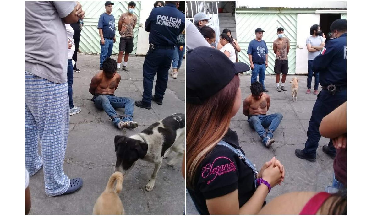 VIDEO: Vecinos de Villa Frontera retienen y golpean a un hombre que acusaron de ladrón 2 rata