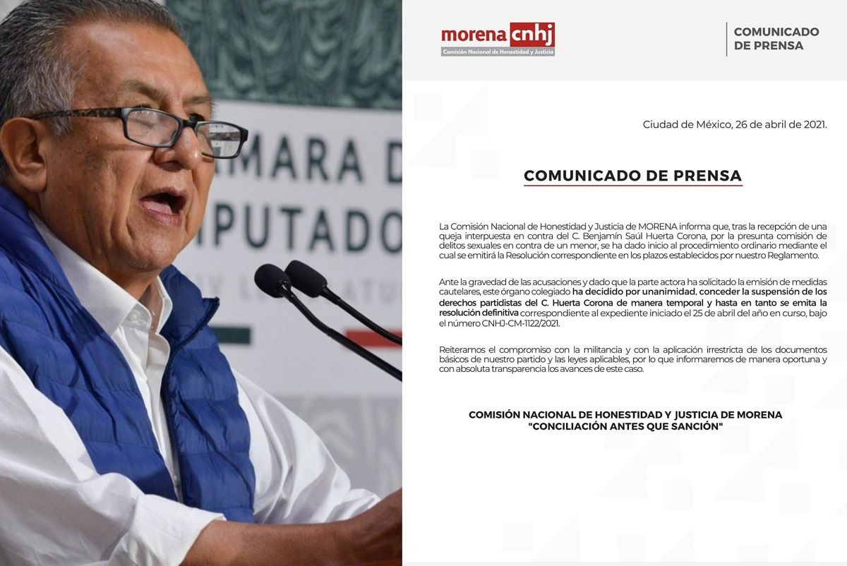 Morena suspende temporalmente derechos partidistas de Saúl Huerta 3 178343568 931648927654682 2630555128676307741 n