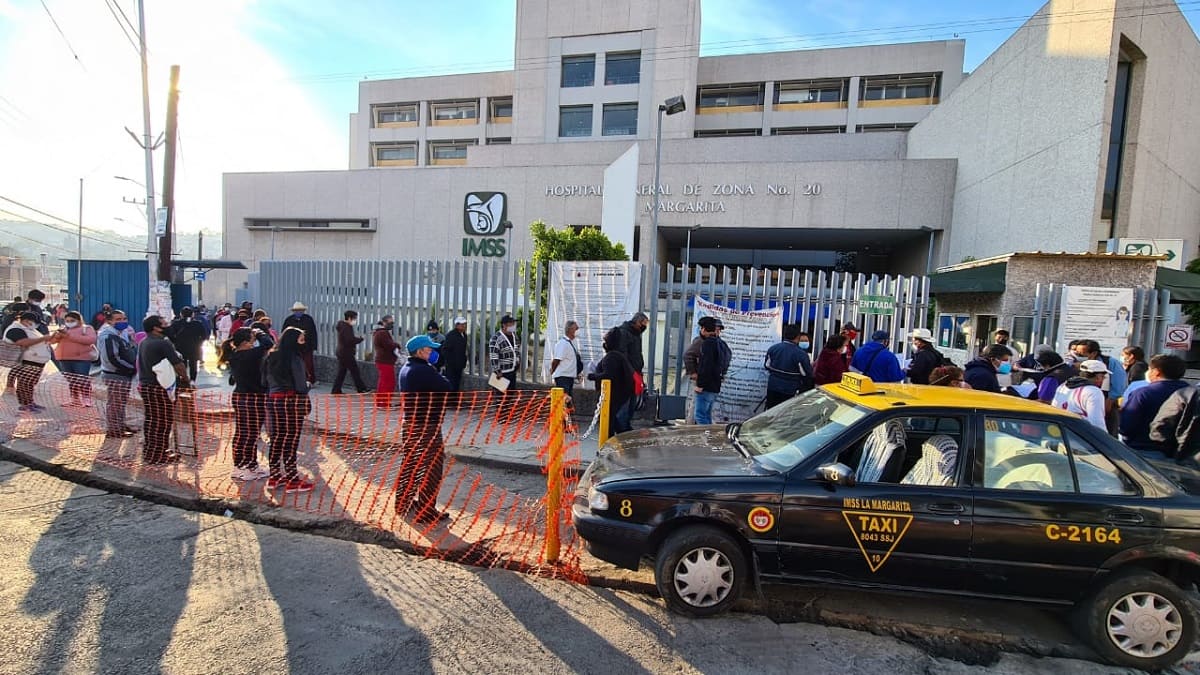 ¡Atención! Hoy continúa la vacunación contra el COVID en La Margarita 3 IMSS 3