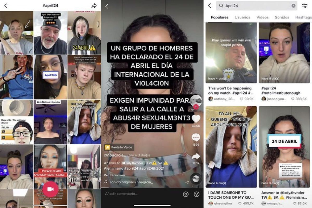 Alertan personas sobre supuesto día de la violación, reto de Tik Tok 2 RETO DE LA VIOLACION