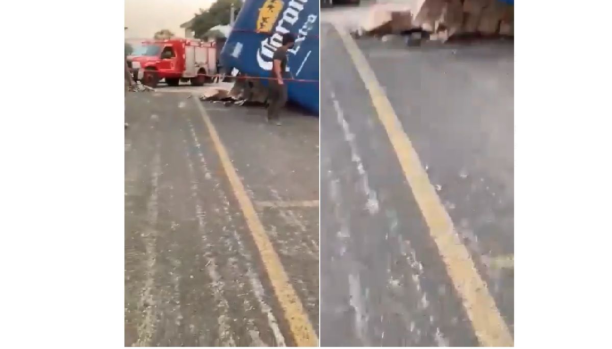 En volcadura, mueren dos trabajadores de Corona en Cohuecan 1 corona