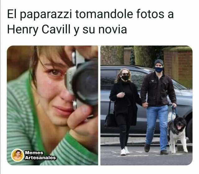 el paparazzi tomandole fotos a henry cavill y su novia memes artesanales tpYRP