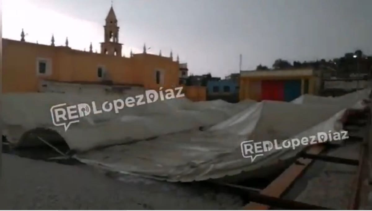 VIDEO: Granizada en Nicolás Buenos Aires tira carpa donde se realizaban las misas 2 fuga de gas 2