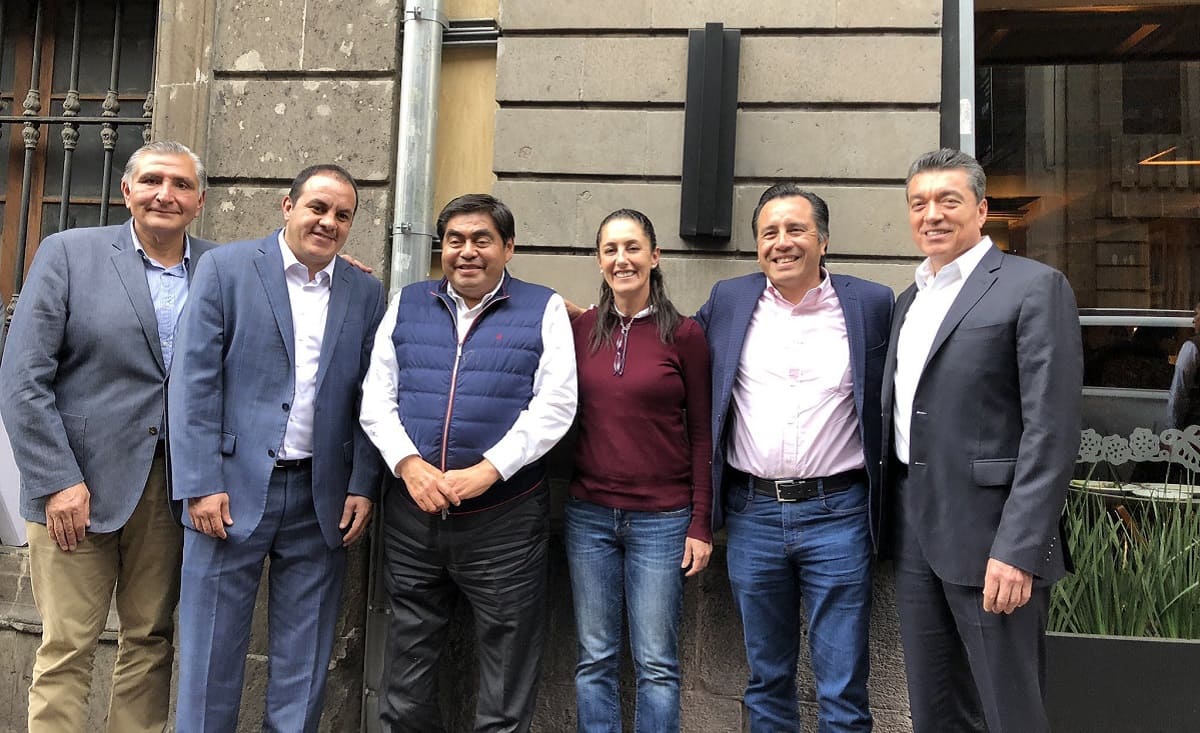 Barbosa y seis gobernadores de Morena envían carta al TEPJF para defender a Salgado Macedonio 3 gobernadores Morena Salgado Macedonio