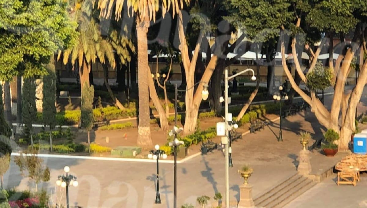 Gobierno de Puebla investiga si en trienio de Enrique Doger se robaron lajas del zócalo 1 jardineras zocalo2jpp 1