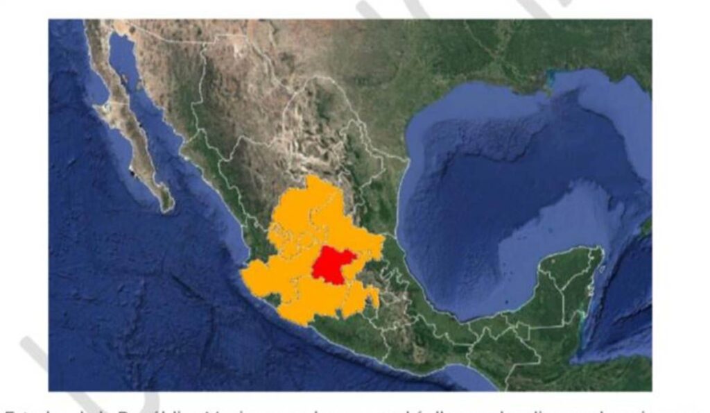 mapa robo radioactivo