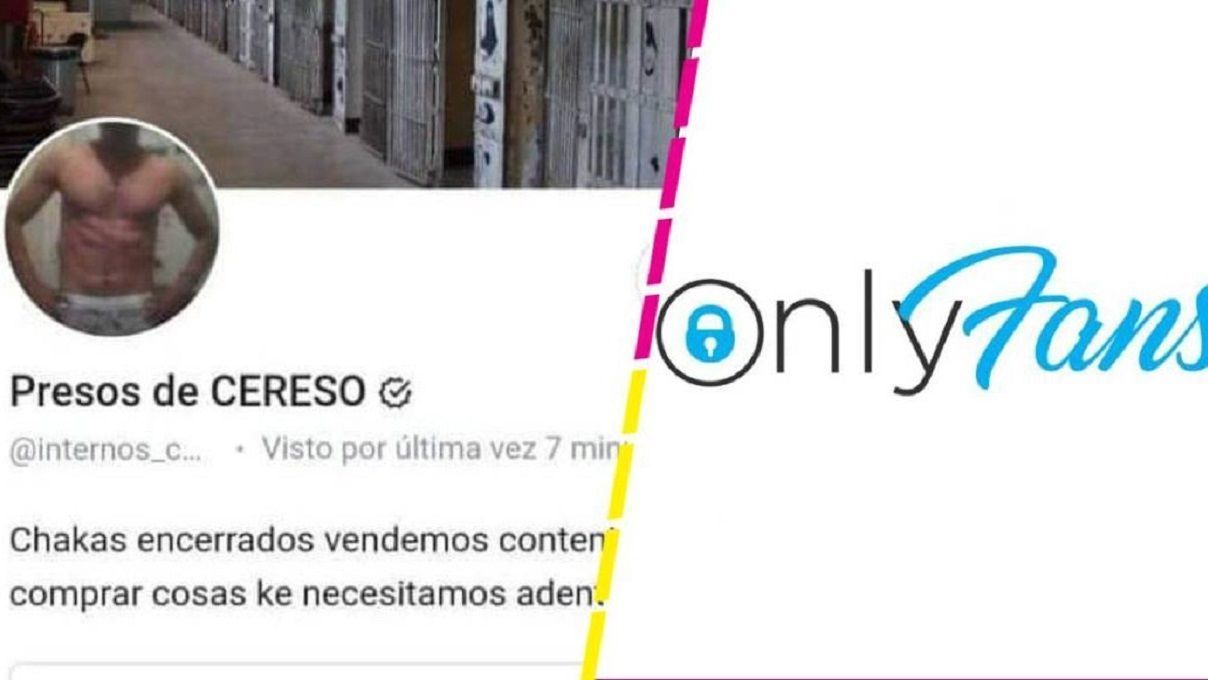 Mente de tiburón: Presos mexicanos crean cuenta en OnlyFans para ganar dinero 2 only fans cereso 1110x581 1