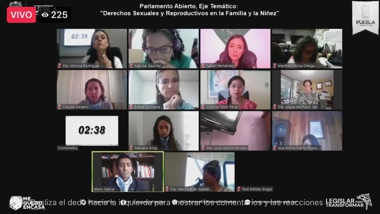 Tratan maternidad forzada en último día del parlamento abierto sobre derechos sexuales 2 parlamento sobre derechos