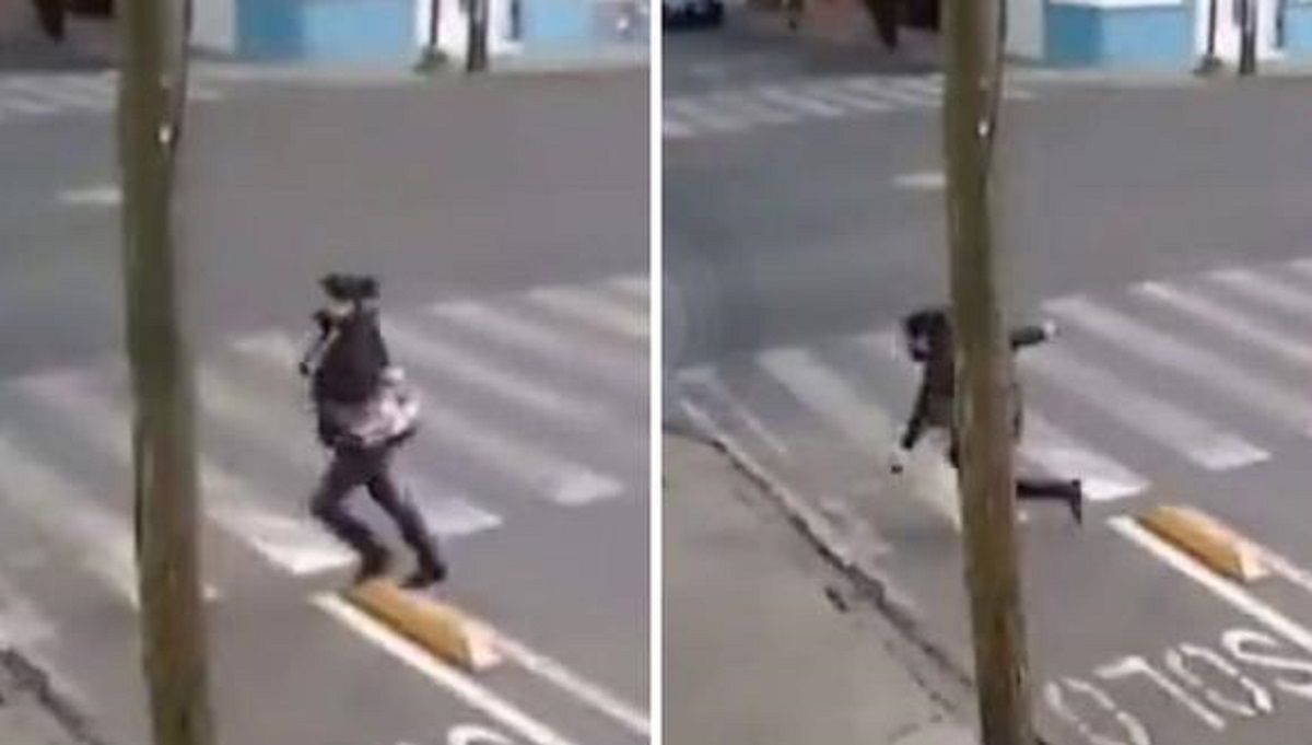 VIDEO: “Pipope” se vuelve tendencia en Twitter por caídas de poblanos en ciclovía 2 pipope