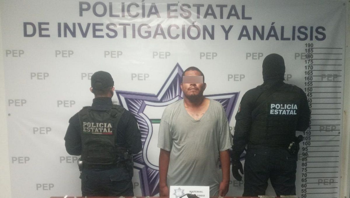 Detienen a sicario de "Los Rojos" responsable de homicidios cometidos en Puebla y EU 2 polis 1