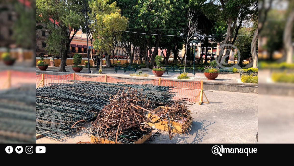 Obras del zócalo siguen sin permiso, pero ya quitaron las jardineras 6 portada zocalo 1 1