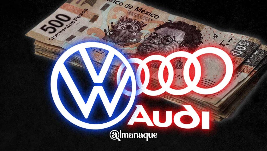 portada Audi y Volkswagen dinero Puebla