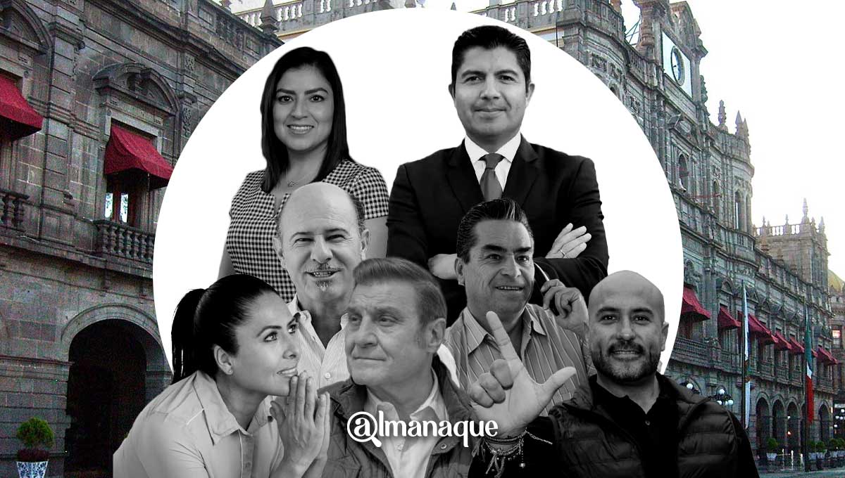 ¿Quién ganará? Estos son los 7 aspirantes que van por la alcaldía de Puebla 9 portada candidatos Puebla alcaldia 2021
