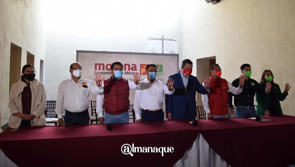 portada rueda de prensa Morena PT Partido Verde3