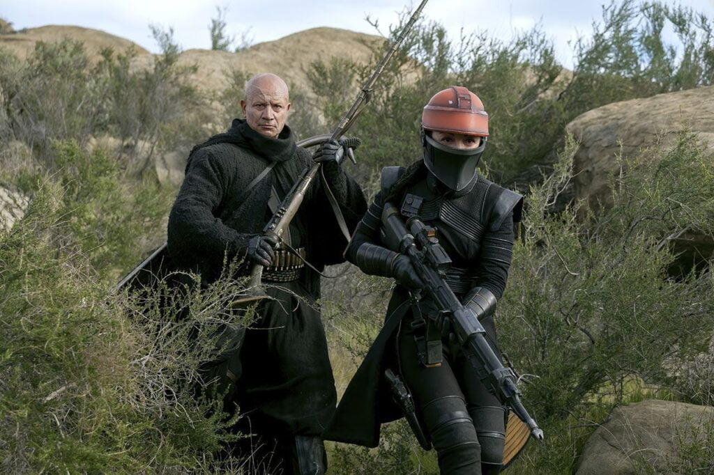 the mandalorian chapter 14 boba fett fennec shand