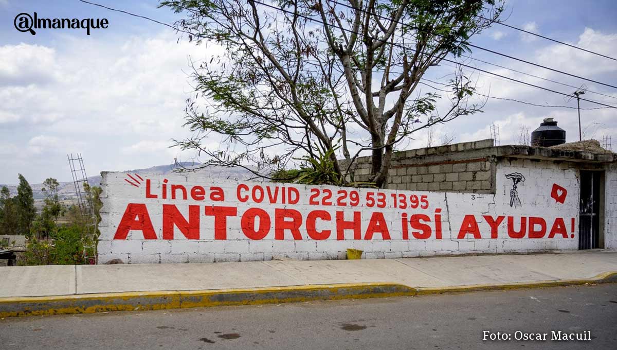 Antorcha campesina linea covid 1