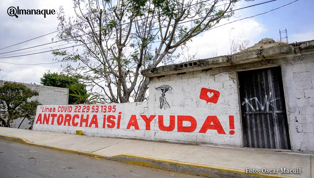 Antorcha campesina linea covid 2