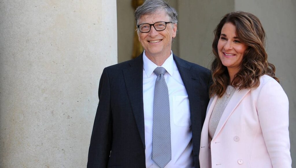 Bill Gates y esposa 1