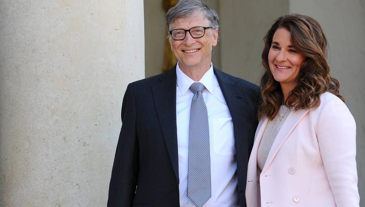 Tras 27 años de matrimonio, Bill y Melinda Gates anuncian su divorcio 2 Bill Gates y esposa 1
