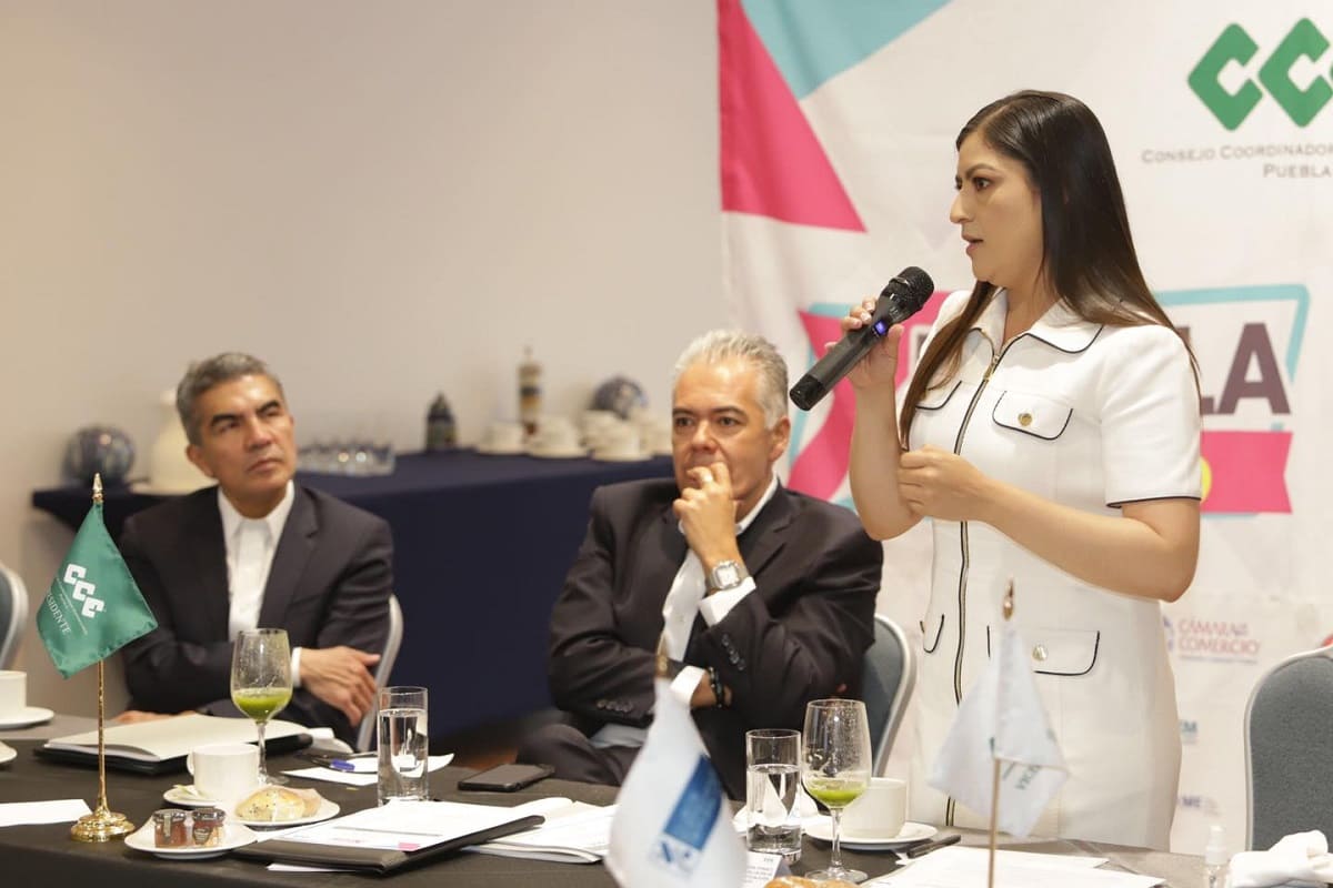 "Ya se echó a perder el Centro", el reclamo de los empresarios de Puebla a Claudia Rivera 2 Claudia Rivera CCE